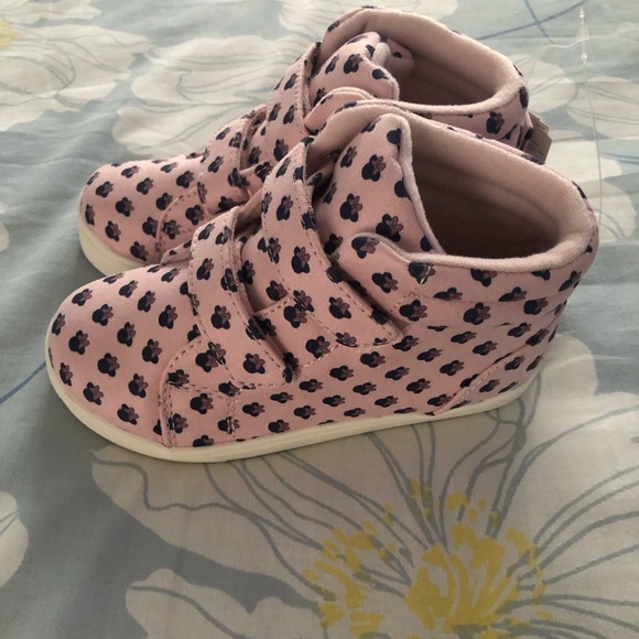 GAP DISNEY MINNIE MOUSE HIGH TOP SNEAKERS Size 10 - Picture 12 of 16